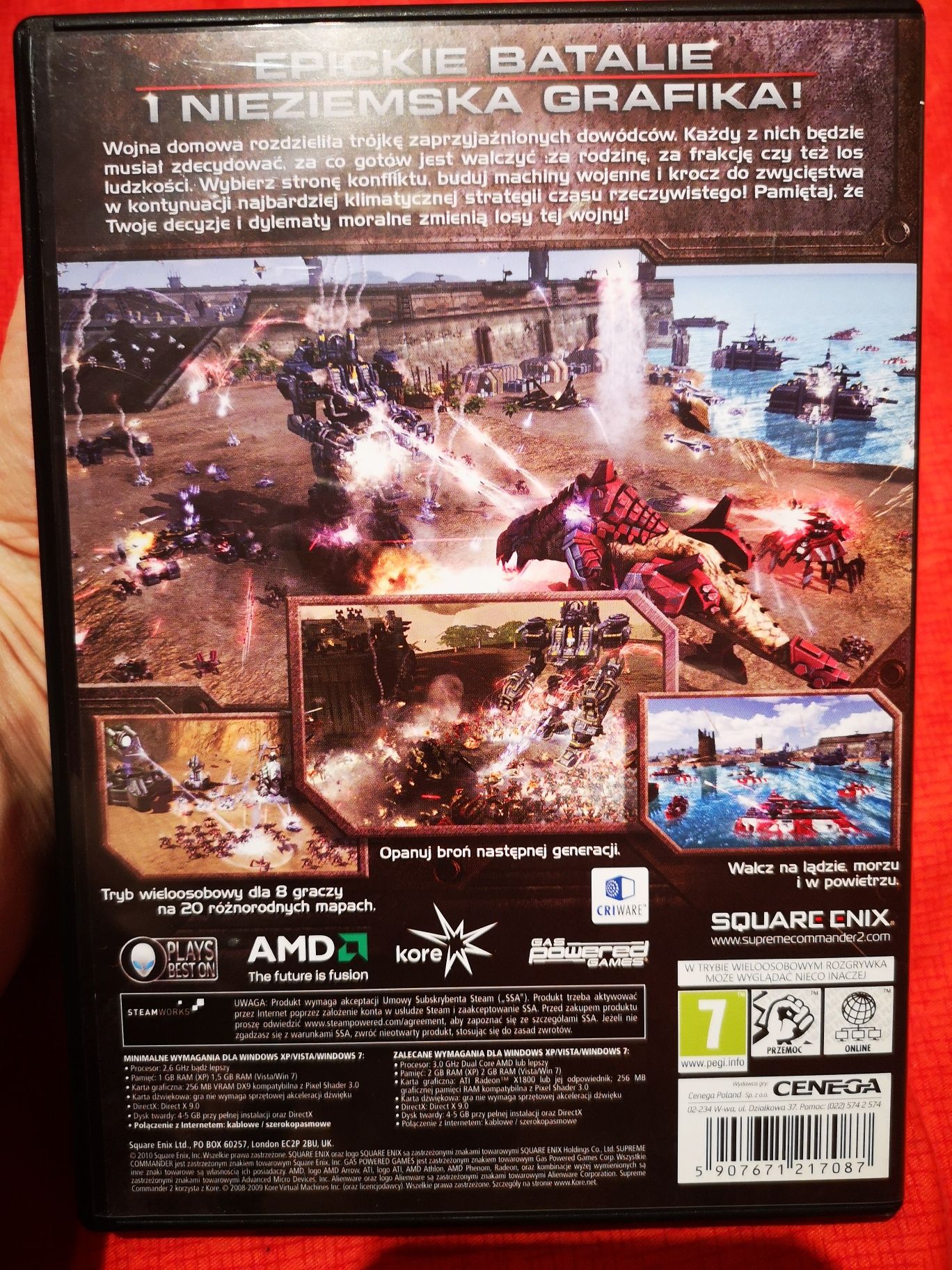 Gra Supreme Commander 2 na PC DVD Rom