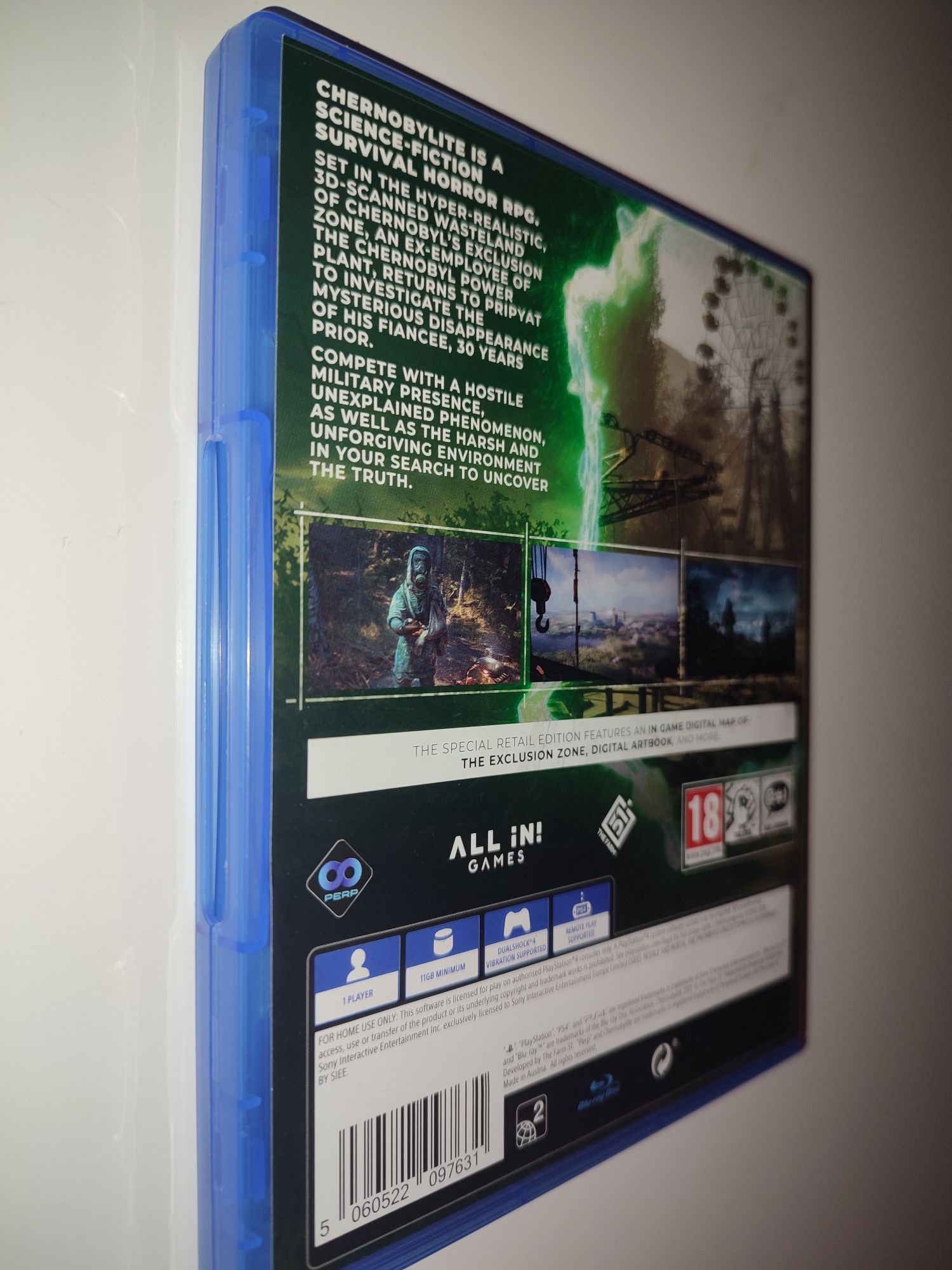 Gra Ps4 Chernobylite gry PlayStation 4 Sniper UFC GTA V Mafia Crash