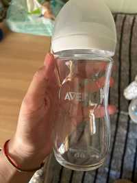Пляшка Avent 240 скляна