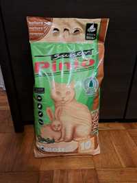 Podłoże nowe zamknięte Super Pinio króliki koty + gratis