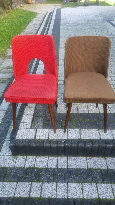 Krzesla fotel muszelki PRL orginalne  Okazja krzesło fotel