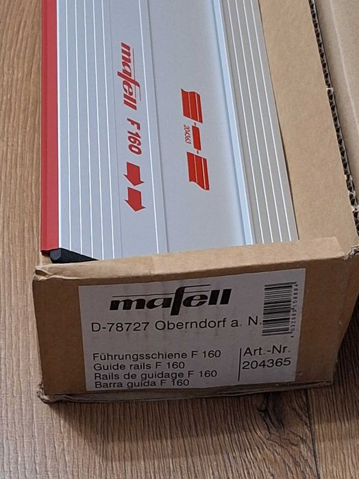 Szyna prowadząca mafell f160