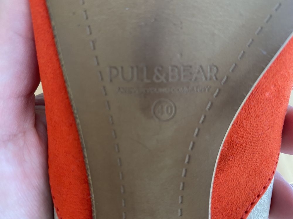 Лодочки 39р. Pull&Bear 26 см