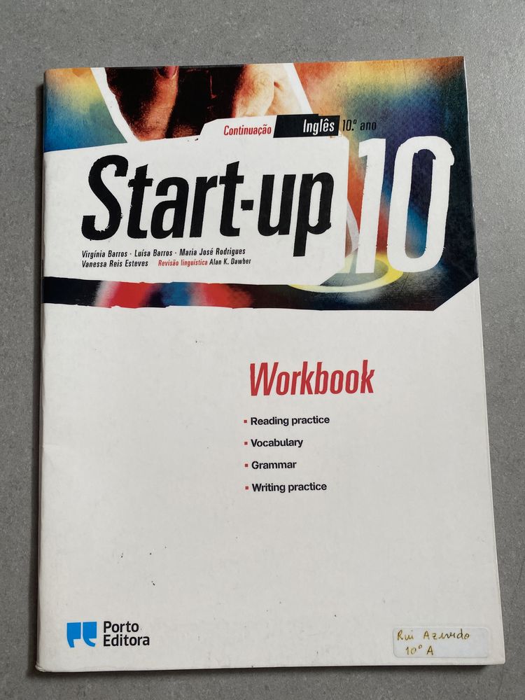 Livro de Inglês Start-up - 10ano