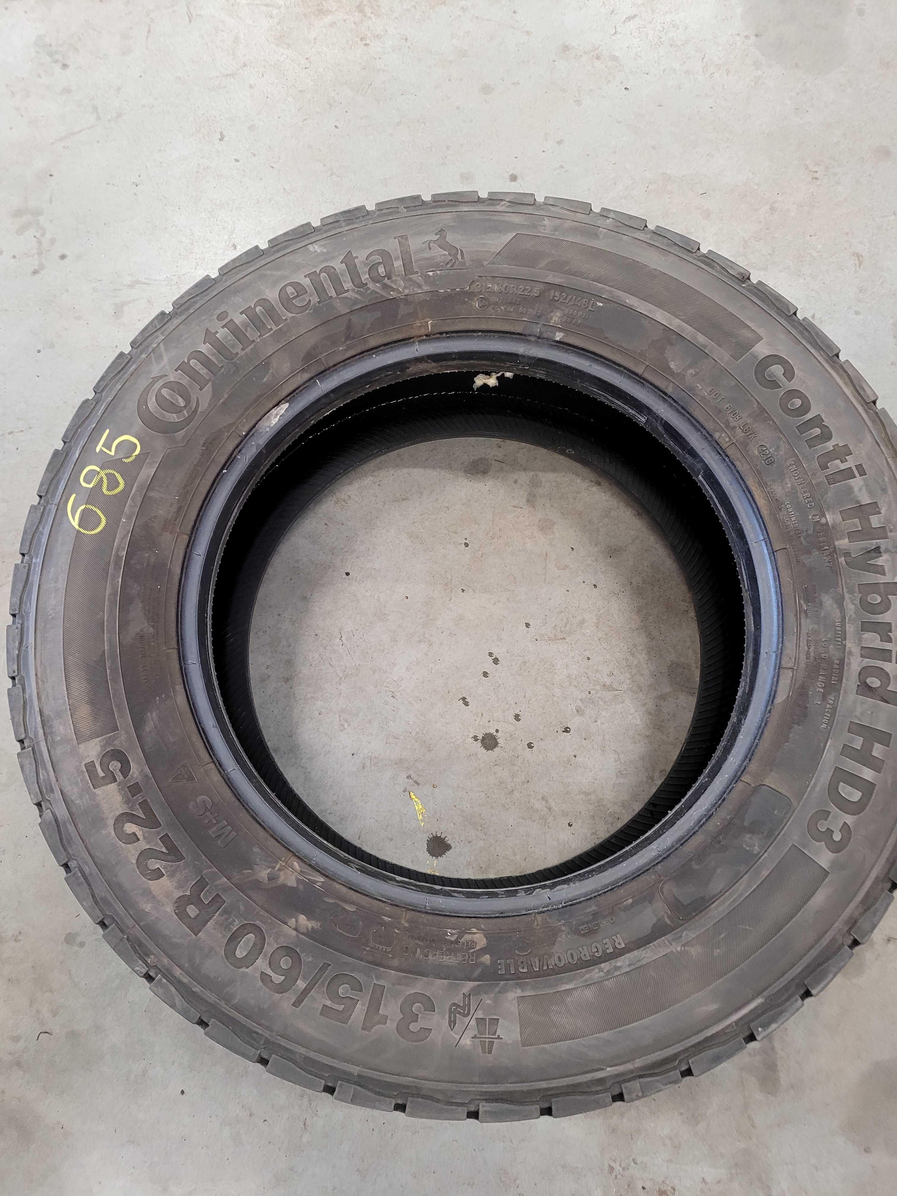 Opona Continental 315/60 R 22,5 Ciężarowe