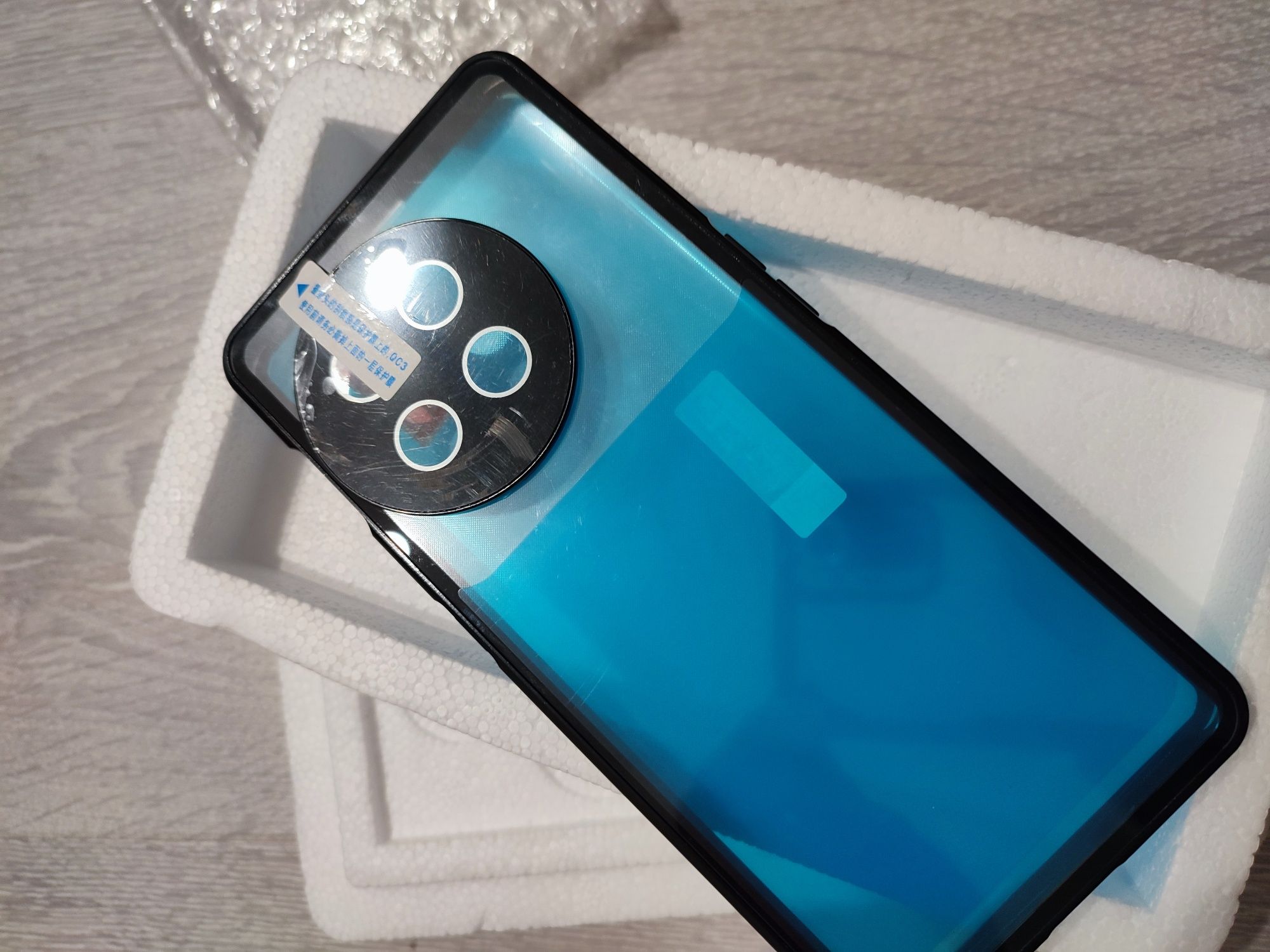 Металевий скляний чохол для OnePlus ace 2