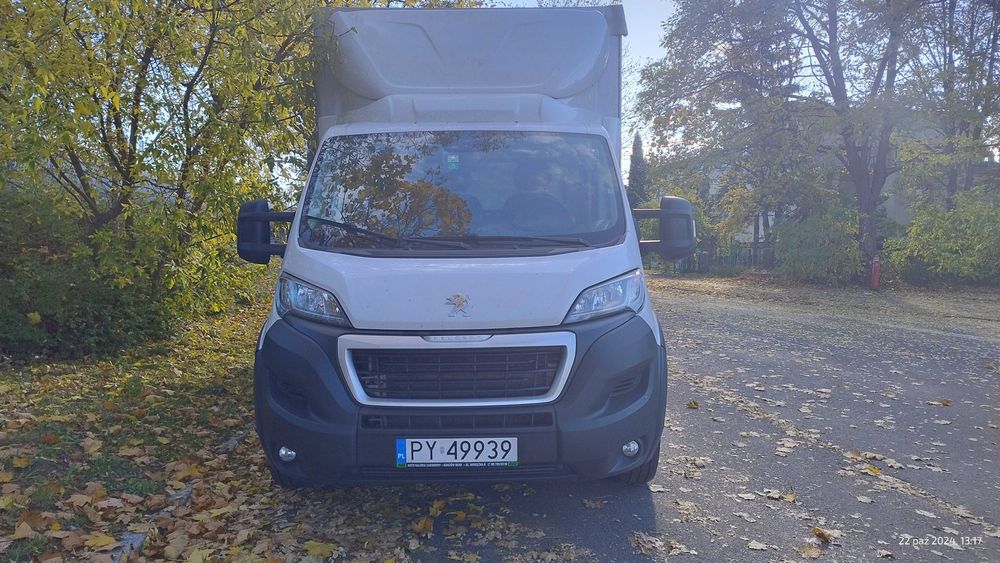 Wynajem Peugeot Boxer plandeka 10 palet