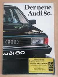 Prospekt Audi 80 GLS B2