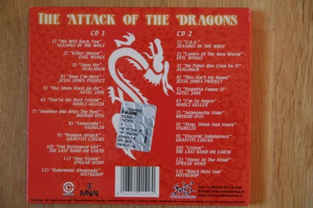 CD - Tribute to Queen - The Attack of the Dragons