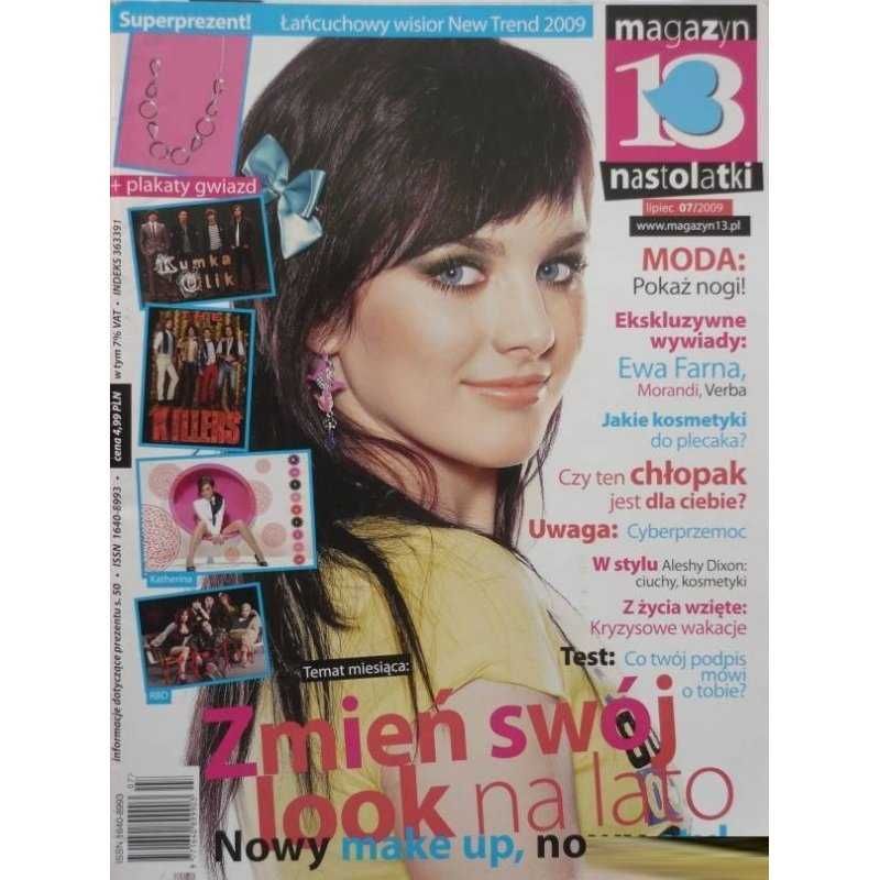 Czasopisma - Magazyn 13 Nastolatki Dziewczyna
