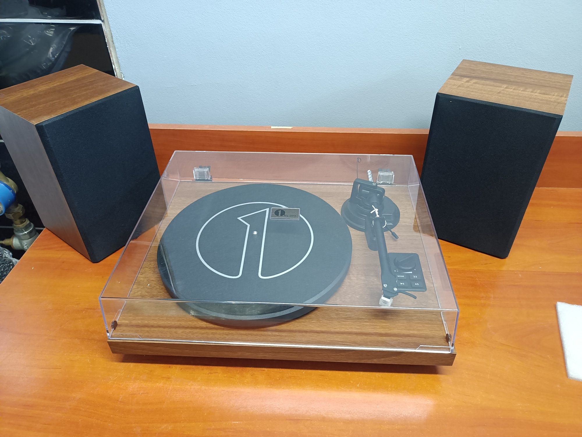 Gramofon 1By One igła audio technika z wkładem magnetycznym głosniki