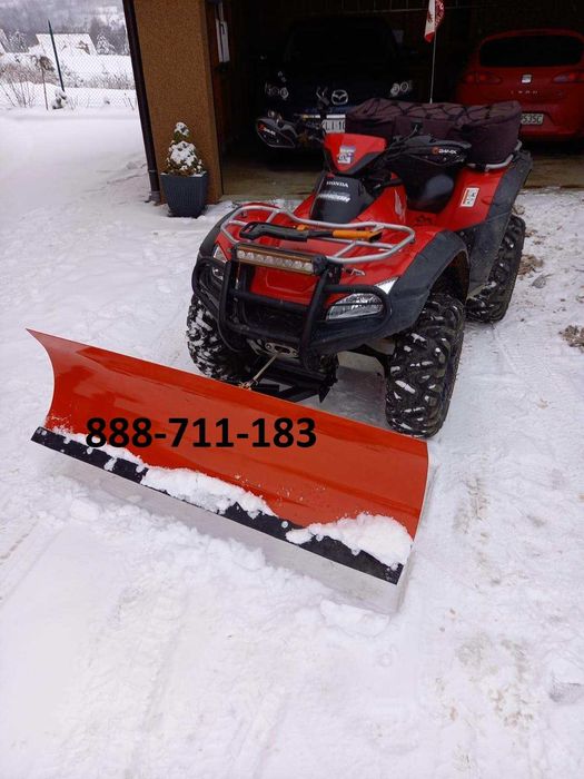 Pług do śniegu quad traktorek 150cm 5mm spych Producent!