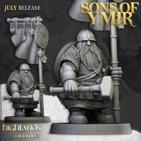 Dwarfs Warriors #8 Highlands Miniatures Old World Warhammer