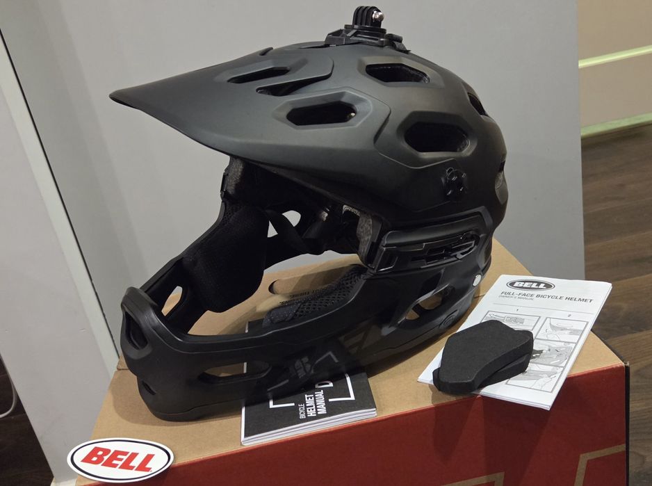 Kask Bell Super 3R MIPS rozmiar L 2w1 enduro full
