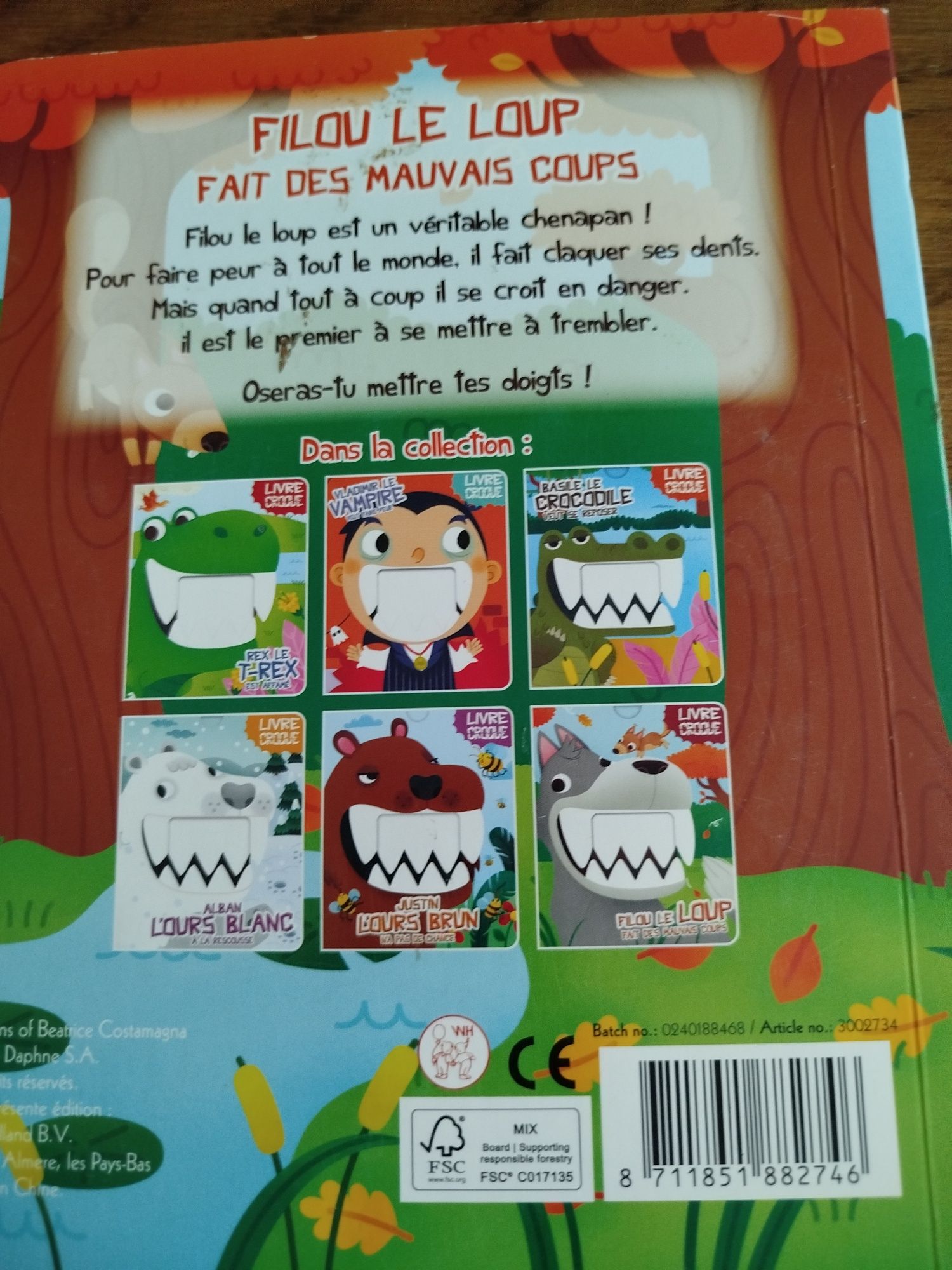 Książeczki po francusku livre croque