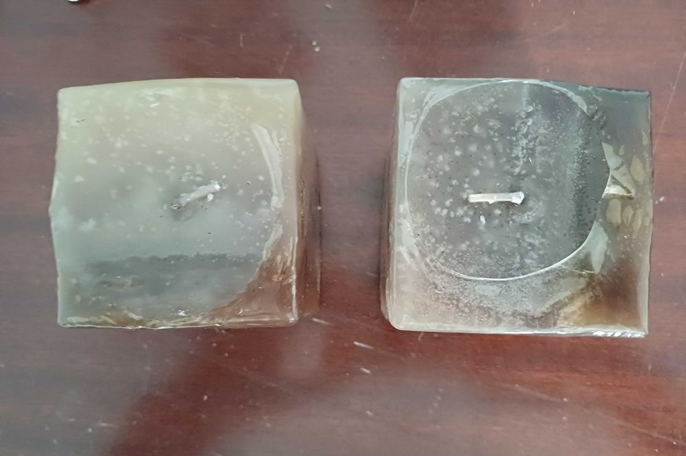 Par de Castiçais da Gato Preto mais Velas