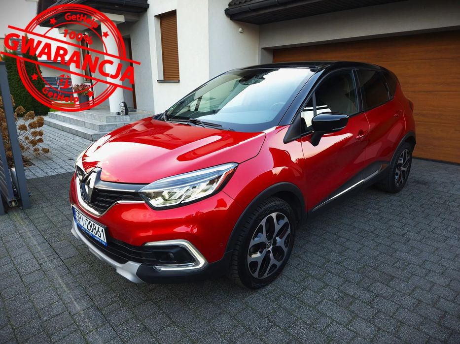 Renault Captur Full LED Nawigacja Kamera Android/Apple Martwe Pole Czujniki GWARANCJA