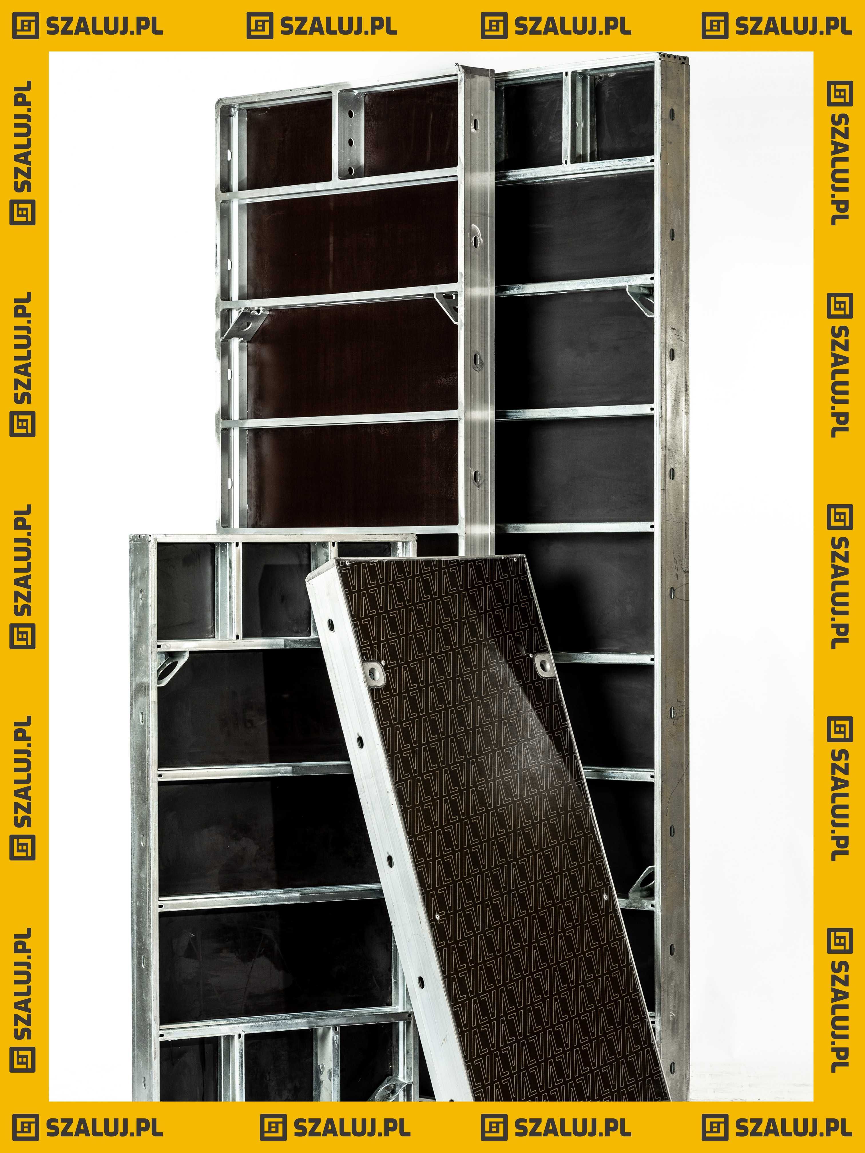 Panele szalunkowe sklejka brzozowa szalunki lekkie Bauframe-Alu 90x300