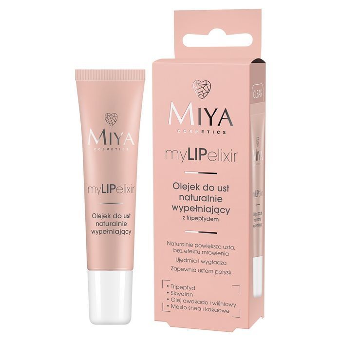 Miya Cosmetics myLIPelixir olejek do ust naturalnie wypełniający clear