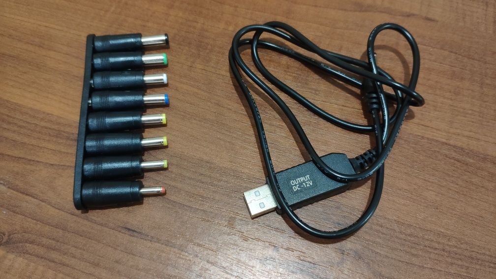USB Кабель для роутера з набором перехідників