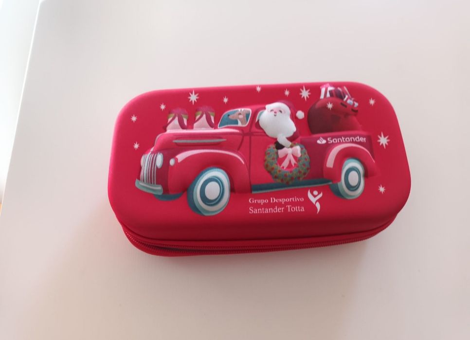 Estojo lancheira de natal