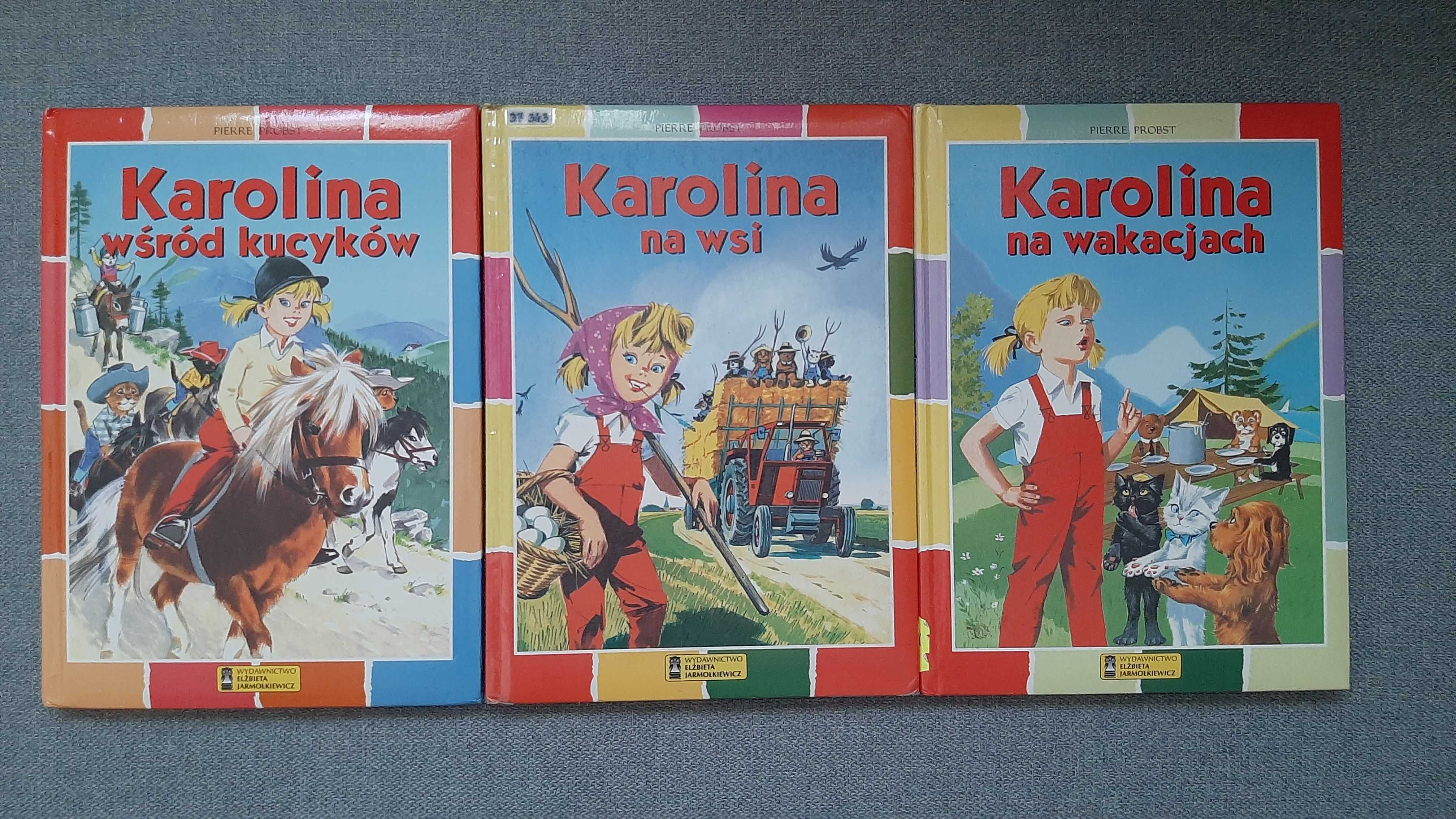 3x Karolina na wsi wśród kucyków na wakacjach il. Pierre Probst