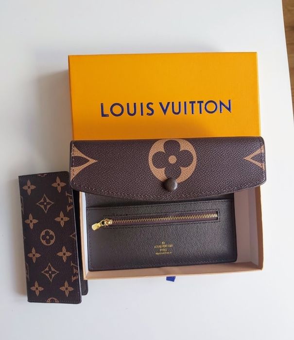 Portfel monogram w pudełku