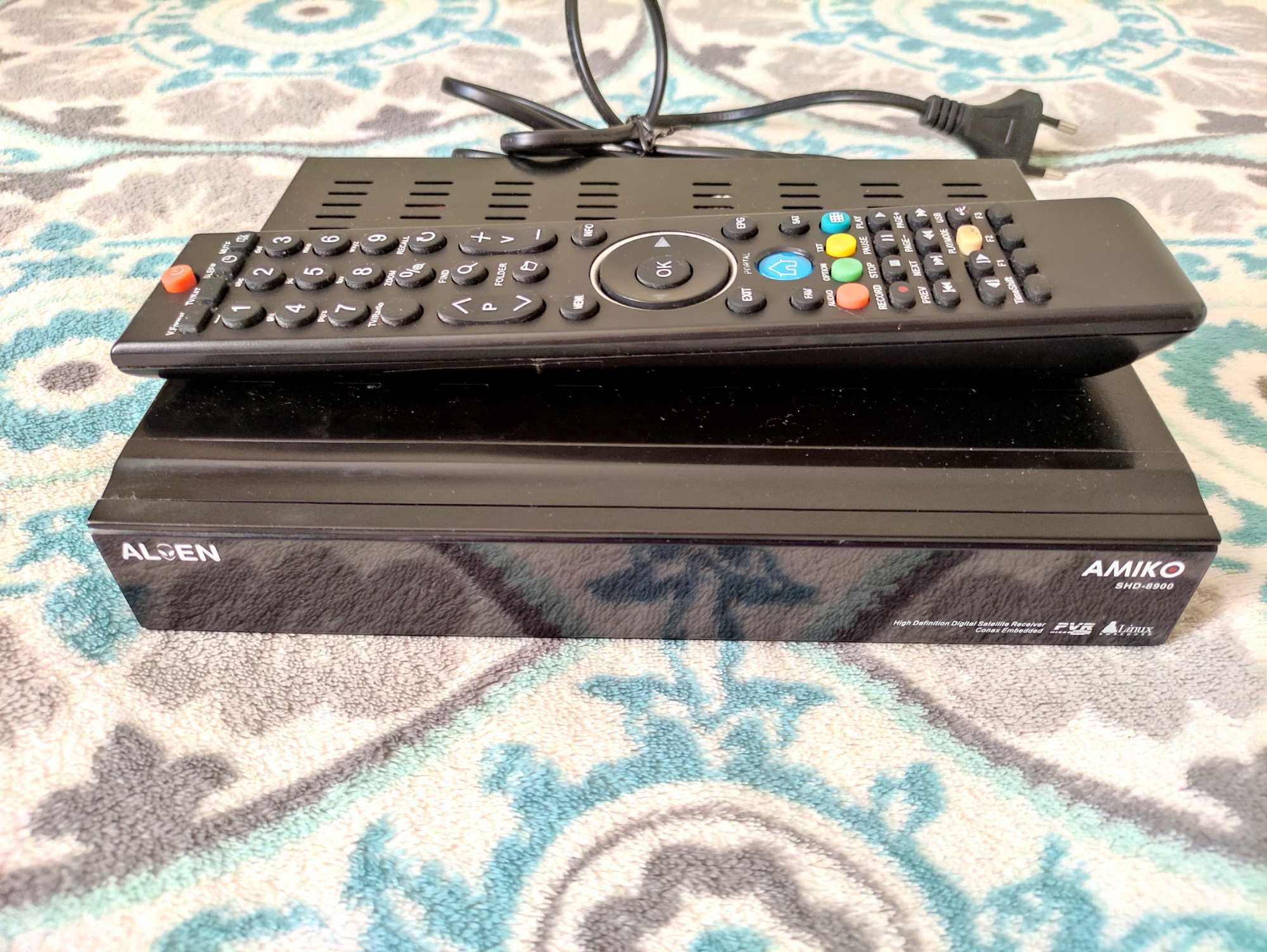 Спутниковый HD тюнер (ресивер) AMIKO SHD-8900 (свежий список каналов)