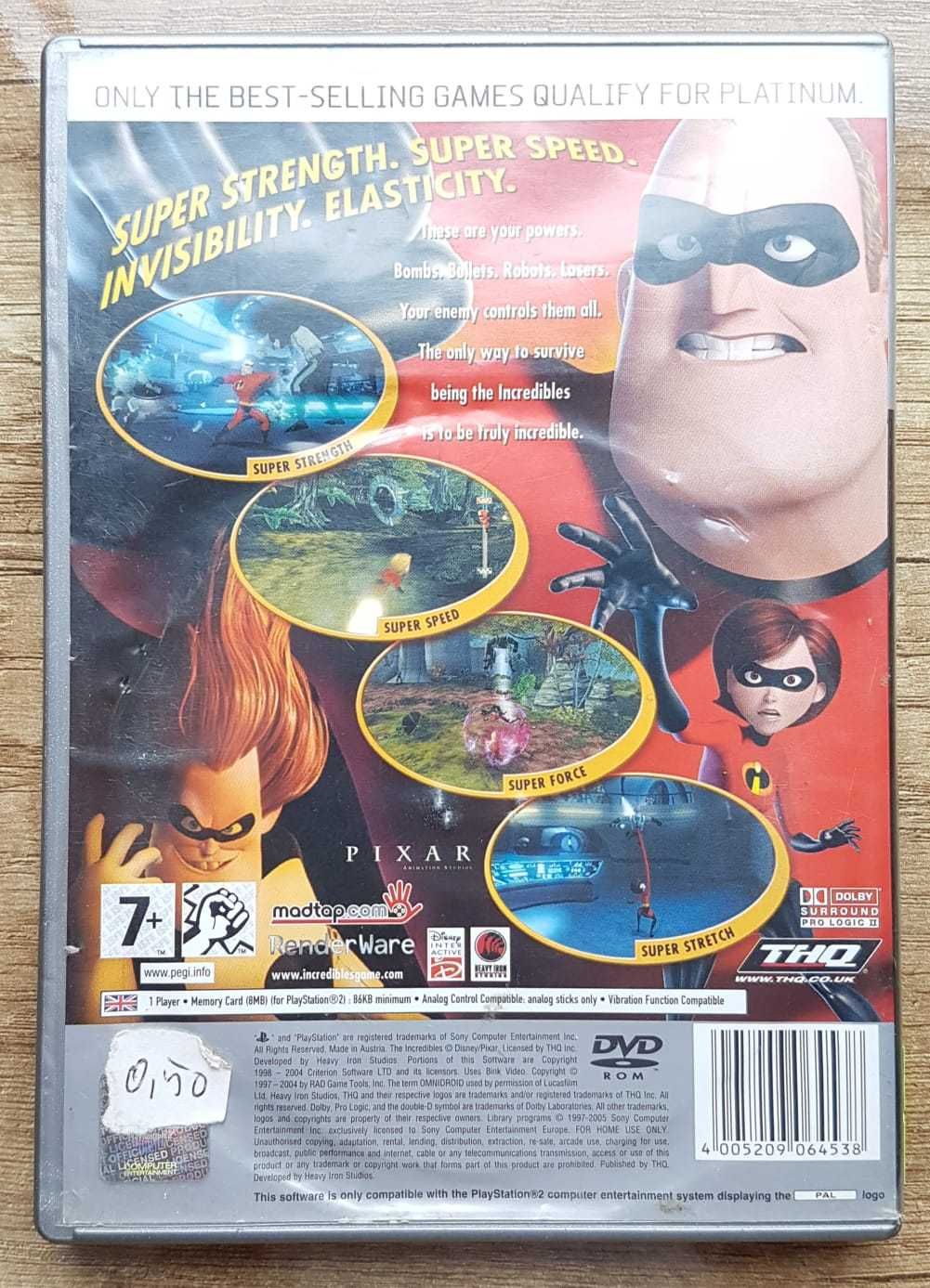 The Incredibles prezent Playstation 2 PS2