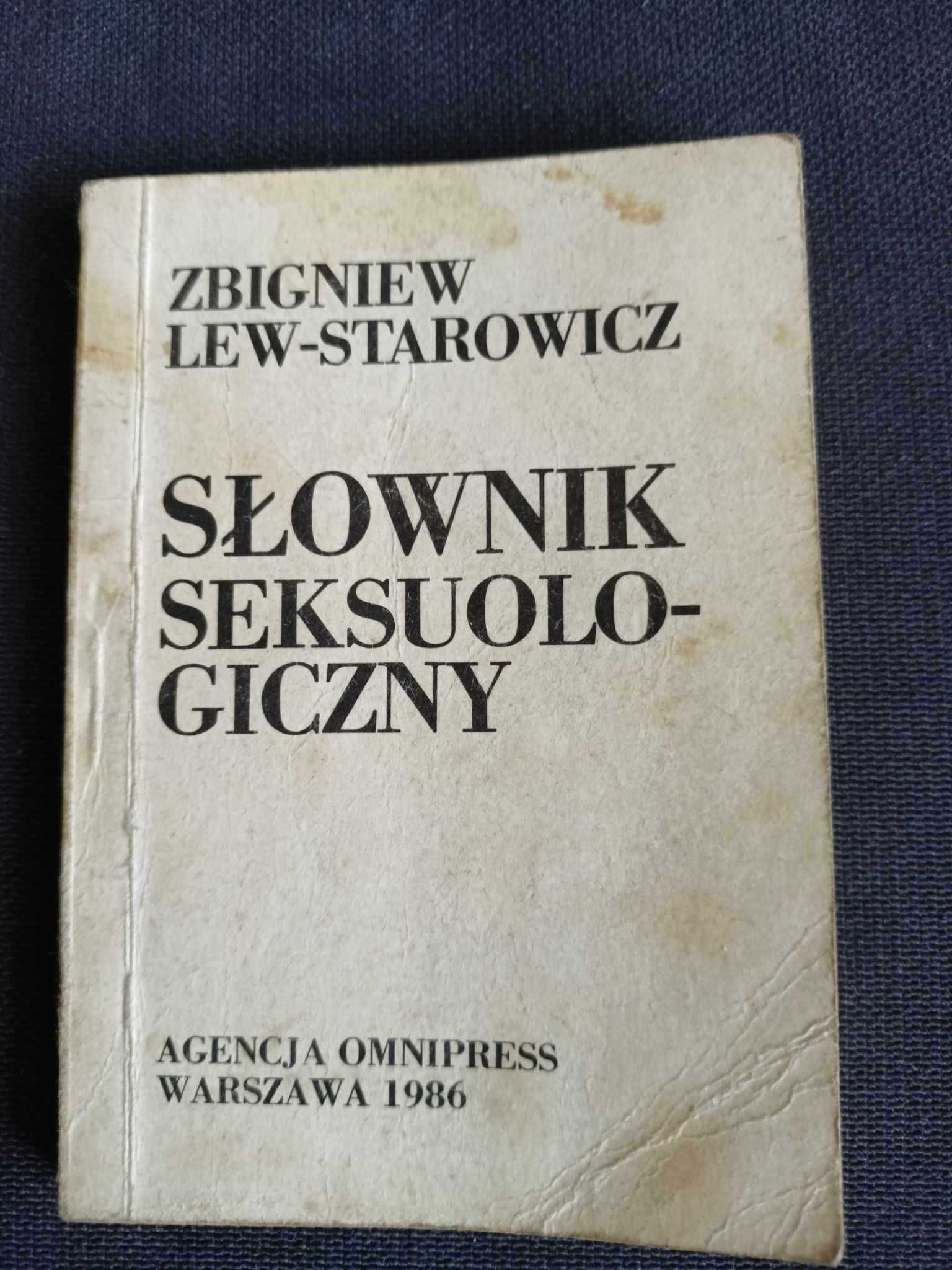 Słownik seksuologiczny 1986, kieszonkowy