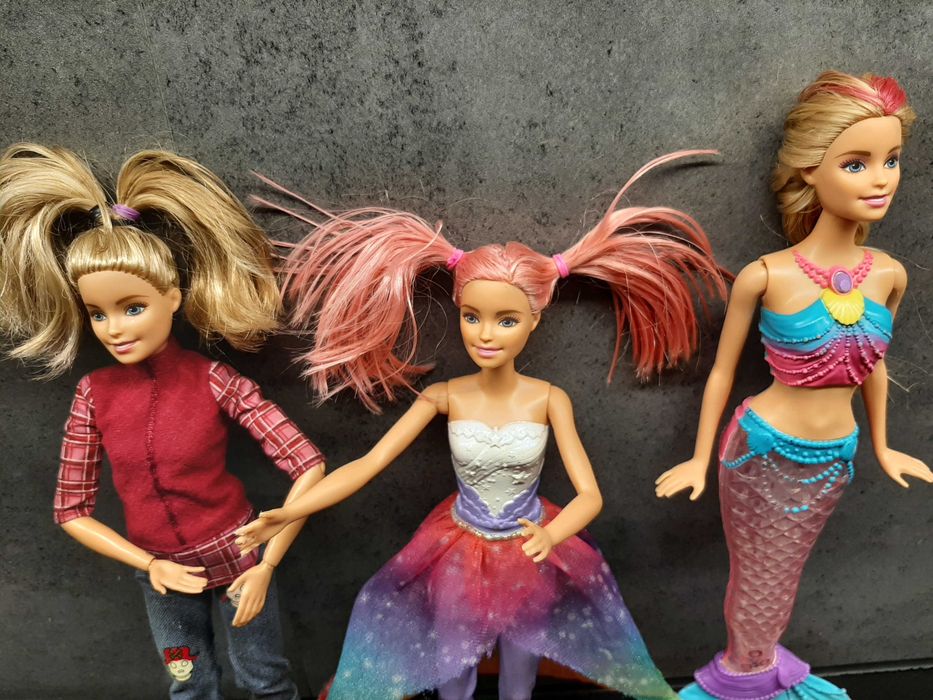Lalki barbi 3 szt.