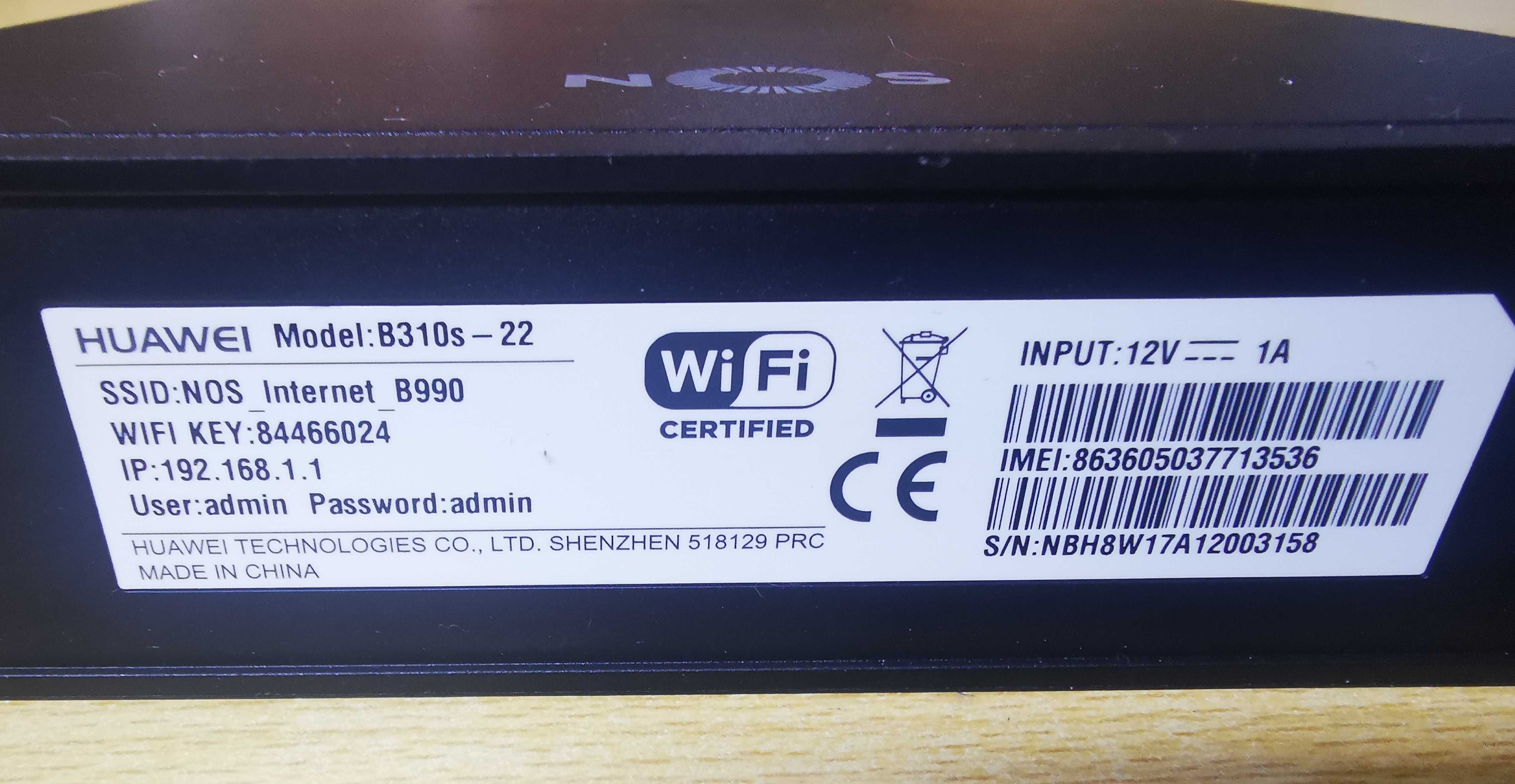 Router Huawei usado