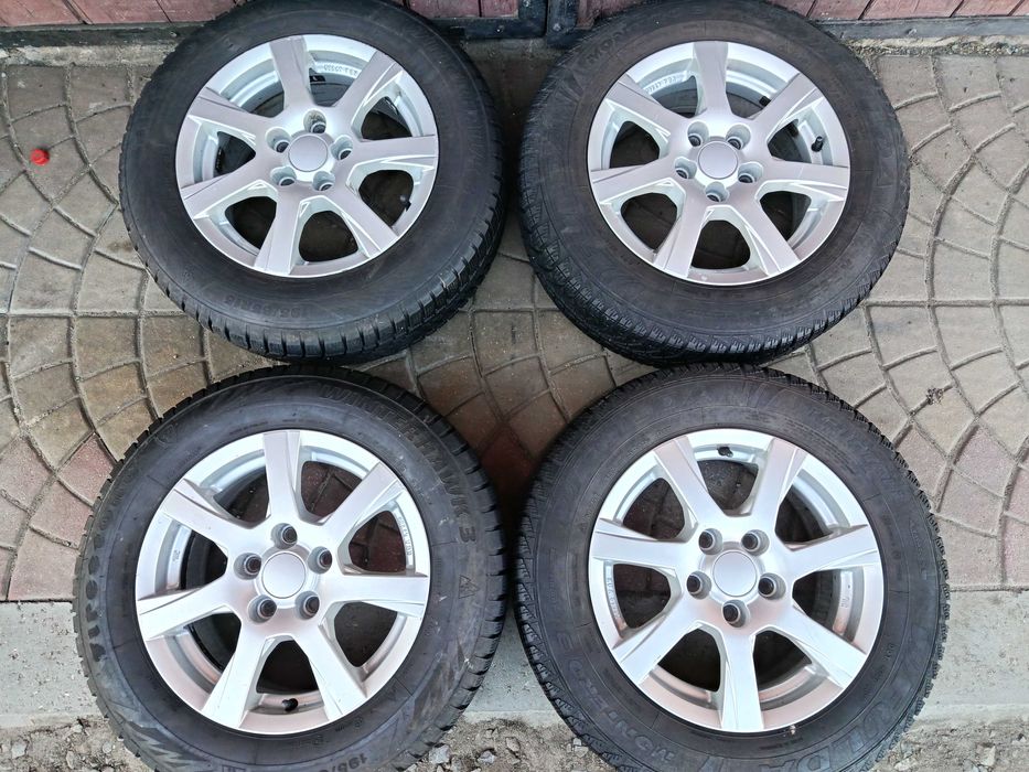 ALUFELGI 15 ATS *5x112 *Opony Zimowe 195/65/15 Vw Golf Audi Seat Skoda