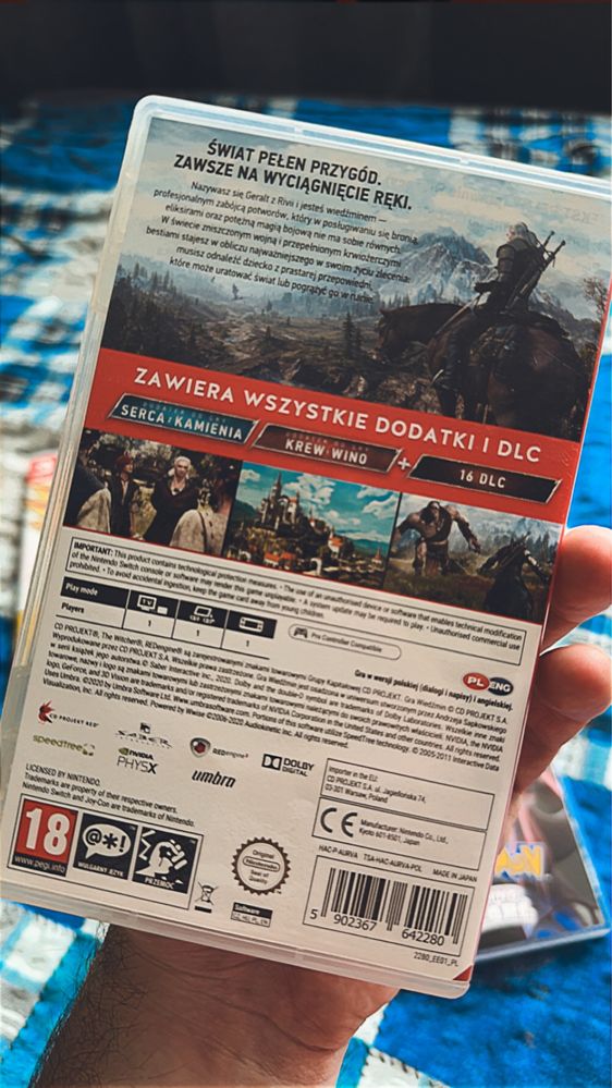 Wiedźmin 3 Edycja Kompletna DUBBING Nintendo Switch