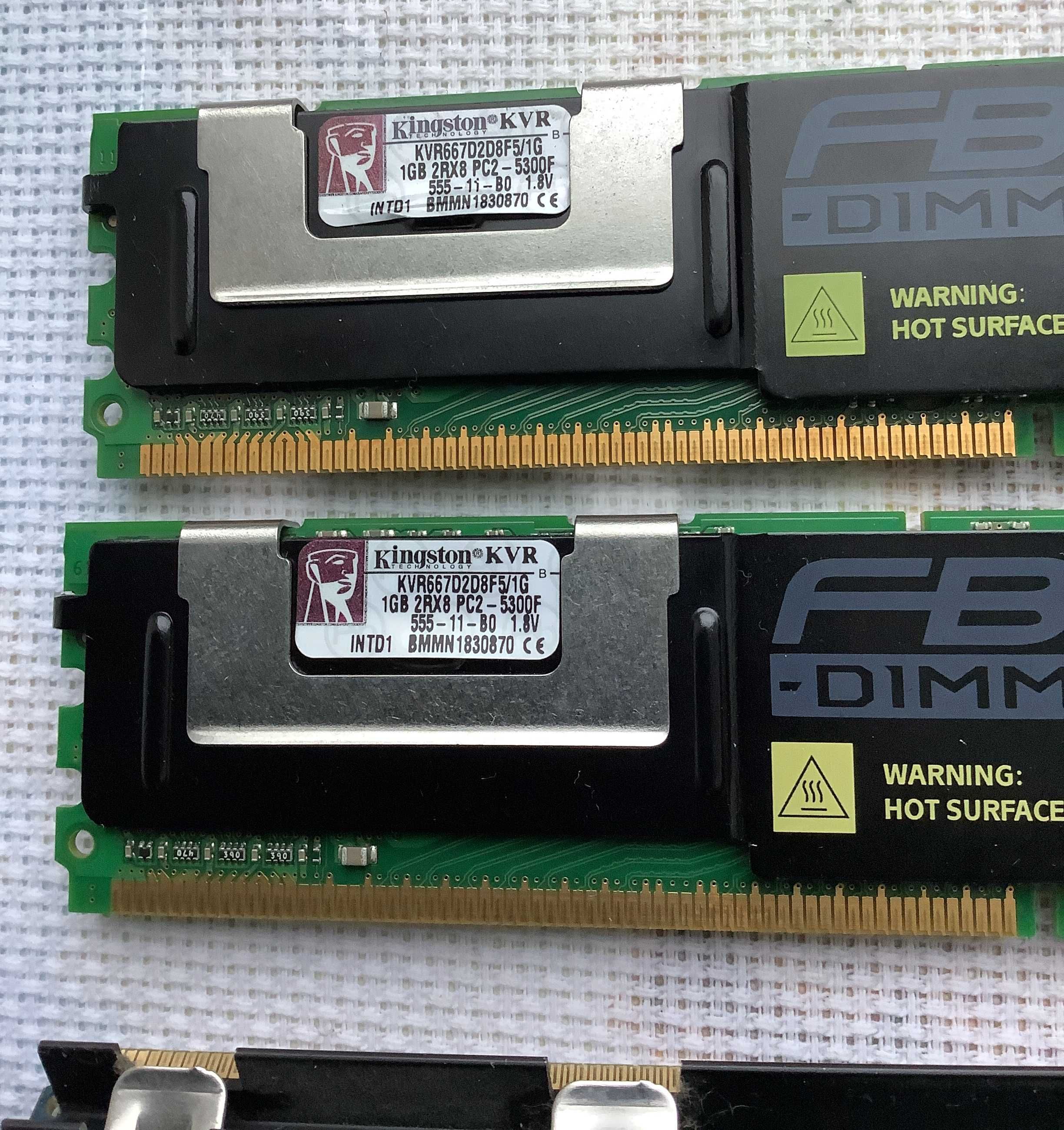 Оперативная память Kingston DDR2 FB-DIMM 667 МГц для Apple Mac Pro 1.1