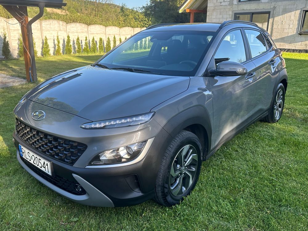 Hyundai kona hybryda,niski przebieg,super stan,idealny,jak nowy,salon