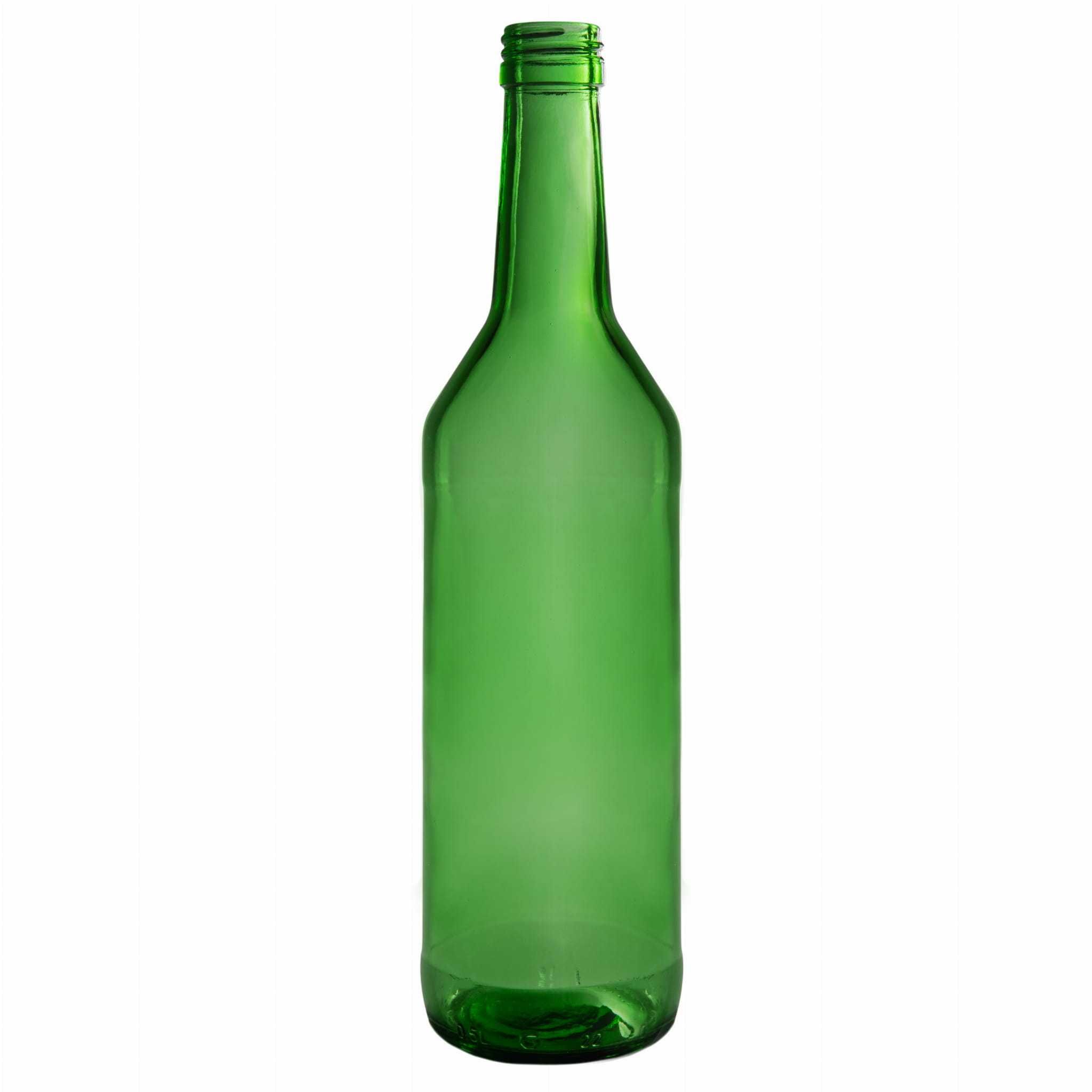 Monopolowe butelki 0,5L na zioła, oliwy Sprzedam zielone butelki 0,5L