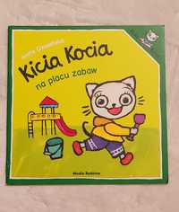 Książeczka Kicia Kocia na placu zabaw książka dla dzieci #KupMiChceTo