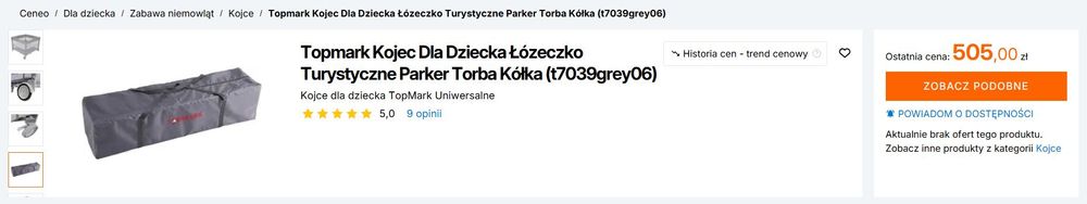 Łóżeczko/Kojec doskonale rowniez dla bliźniąt