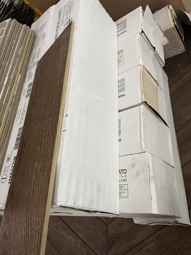 Płytki Marazzi Chevron jodełka castagno ma8y