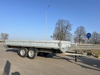 Humbaur HT przyczepa skrzyniowa 1.85x4.10m 2016r platforma