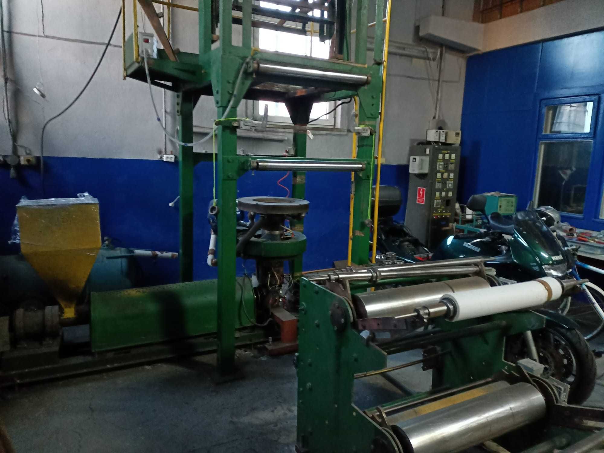 Linia do produkcji folii LDPE, Extruder, Wytłaczarka 2 szt