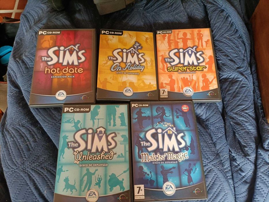 Sims e todas as expansões ORIGINAL