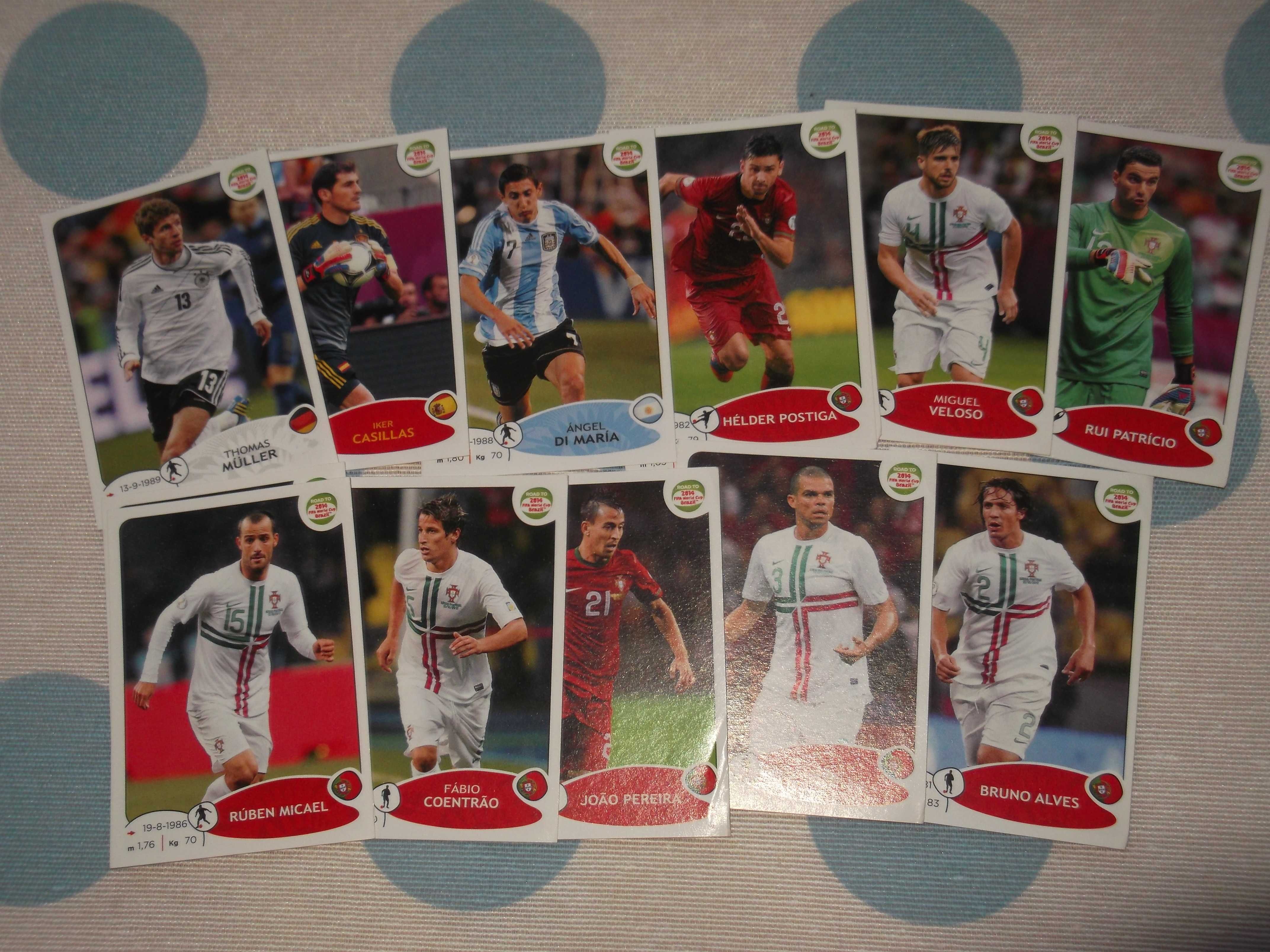 Cromos do Road To 2014 Cup Brazil