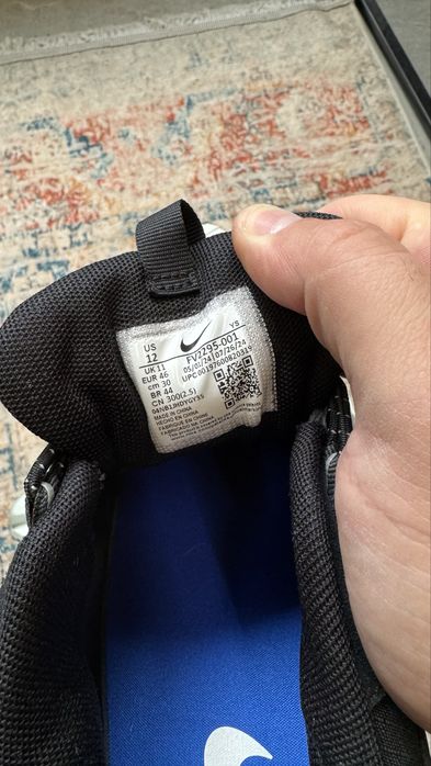 Кросівки зимові Nike Zoom Vomero Roam Black/White оригінал