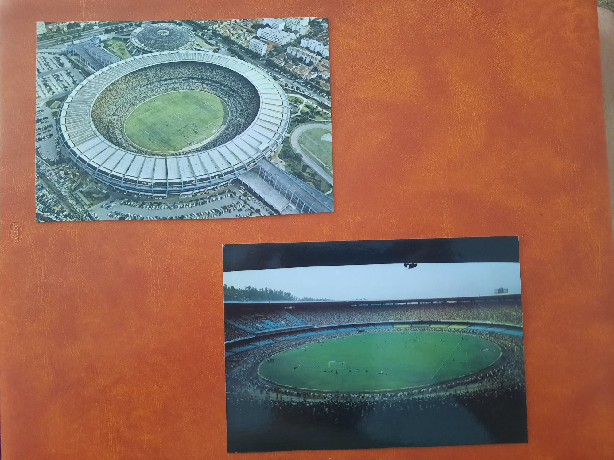 2 postais do Estádio do Maracanã