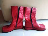 Botas Buffalo London Vermelhas