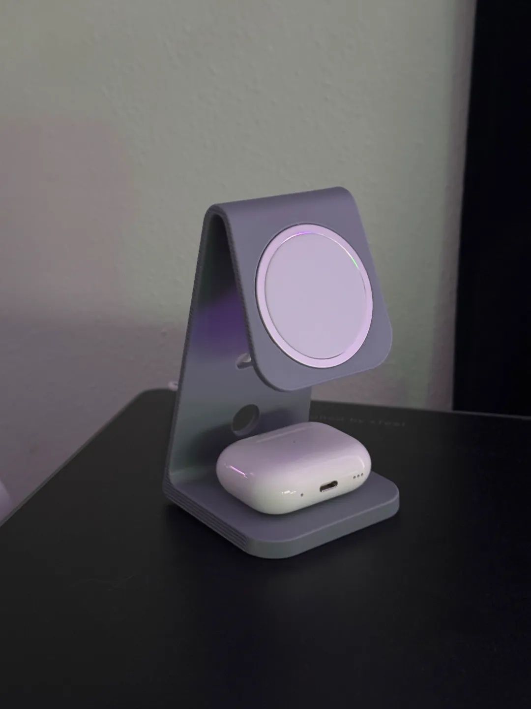 Stojak Ładowarka MagSafe iPhone + AirPods 2w1 - Druk 3D