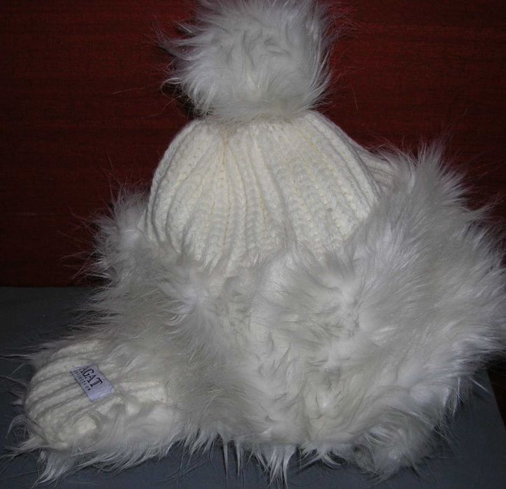 Czapka damska zimowa uszatka - Agat