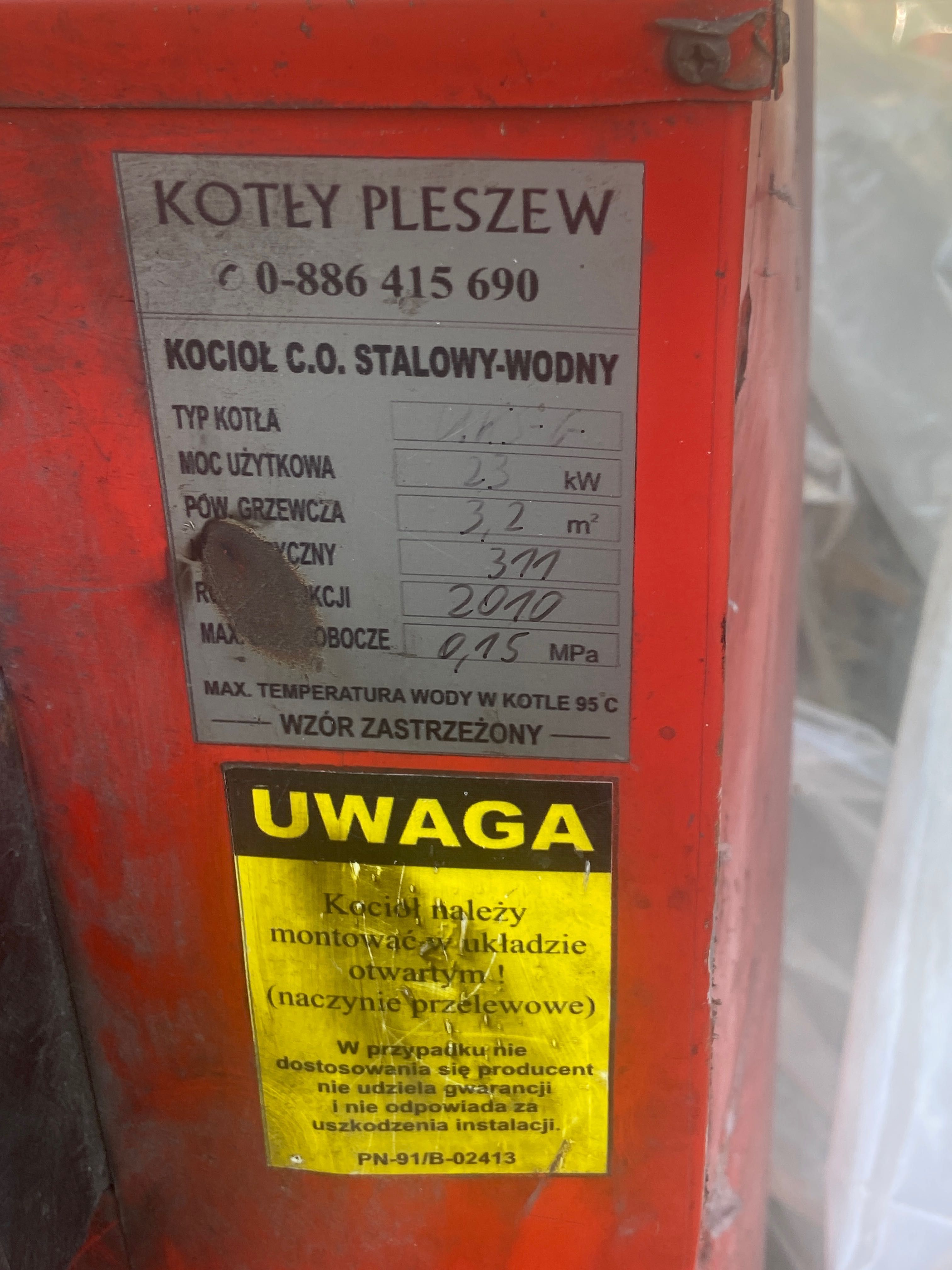 Sprzedam piec Pleszew